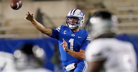 BYU quarterback Zach Wilson is completing 80% of his passes. Will he be ...