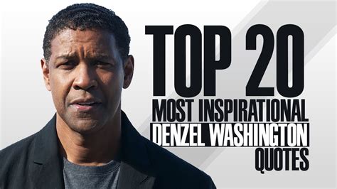 Top 20 Most Inspirational Denzel Washington Quotes - YouTube