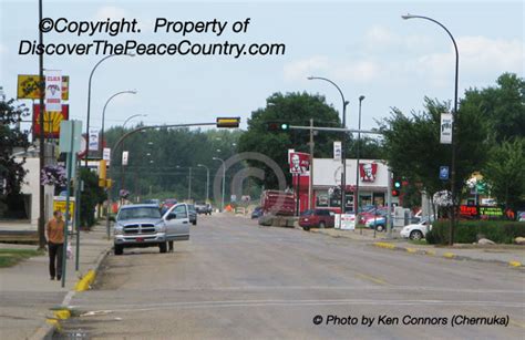 High Prairie, Alberta - Main Street