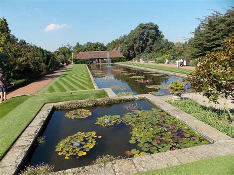 The first view of Wisley Gardens. Natural Pool, All Natural, Pond Fountains, Garden Visits, Koi ...