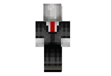 SlenderMan Skin - 9Minecraft.Net