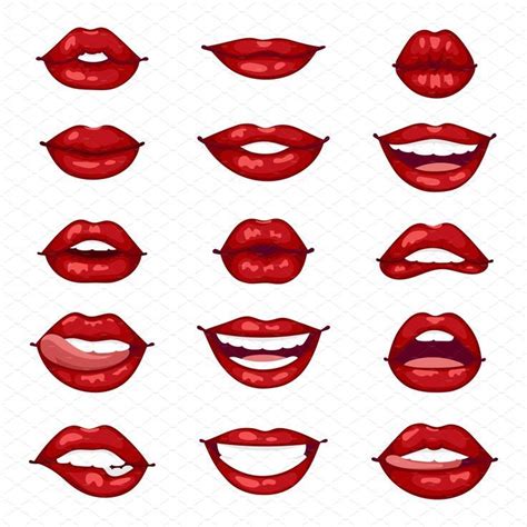 Female lips isolated vector #lust#passion#mouth#makeup - # Check more ...