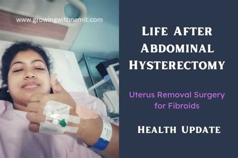 Life After Uterus Removal Surgery for Fibroids | Health Update