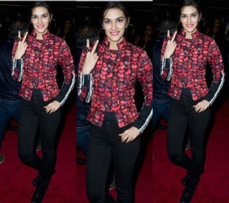 10 Super Stylish Looks by Kriti Sanon at Dilwale Promotions!! – South ...