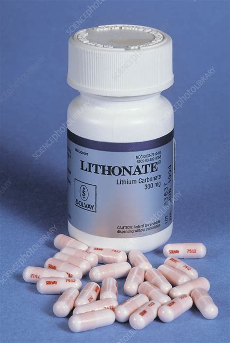 Lithium Carbonate - Stock Image - C027/9610 - Science Photo Library