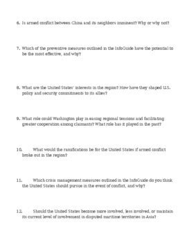 EEZ / South China Sea WebQuest (Political Geography) by Dahlberg ...