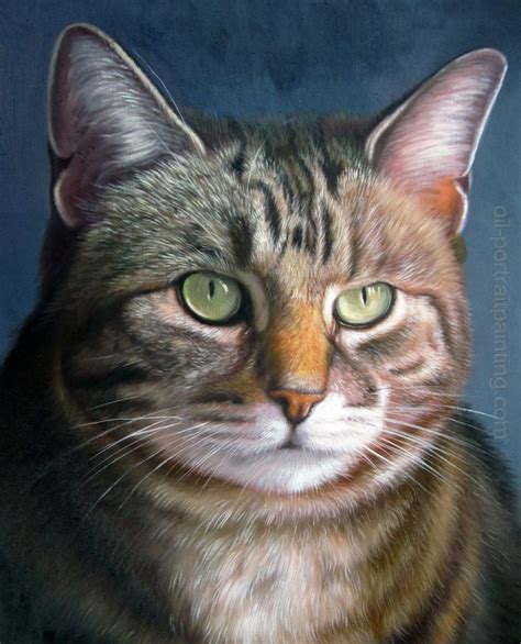 pet oil painting portrait | Watercolor cat, Pet portraits, Cats ...