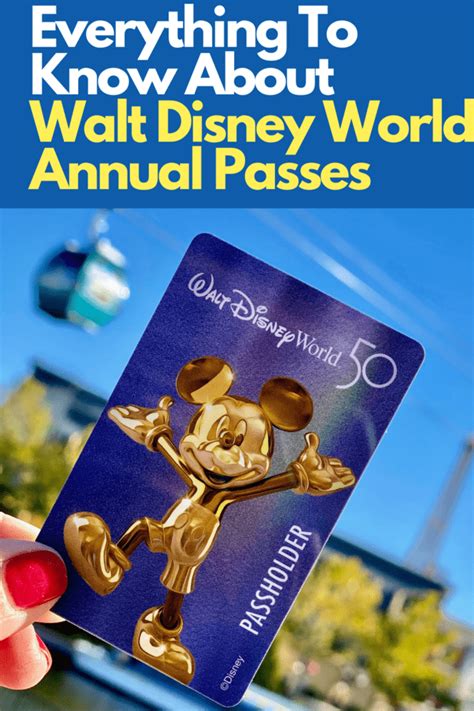 Walt Disney World Annual Passes: What You Need To Know (2023)