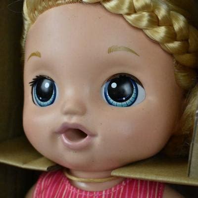 Baby Alive Sweet Tears Blonde Hair Baby Doll. No Outer Box, doll only ...