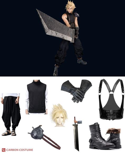 Cloud Strife from Final Fantasy VII Costume Guide for Cosplay & Halloween