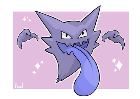 Shiny Haunter by PixelHeartt on DeviantArt