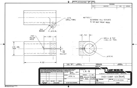 SPHERICAL ROD END RECEIVER DESIGN - CIRCA 1990 — LANTERNMARK INDUSTRIES INC