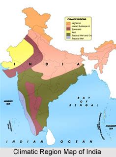 Indian Climatic Regions, Indian Climate