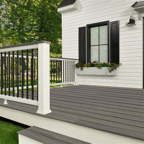 Shop Trex Transcend® Railing Collection with Cocktail Rail at Lowes.com