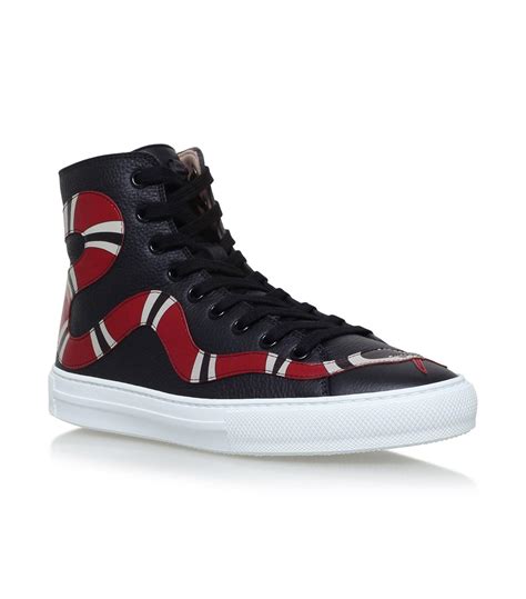 Gucci Major Snake High-top Sneakers for Men - Lyst