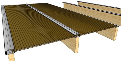 How To Build A Patio Roof With Polycarbonate Sheets