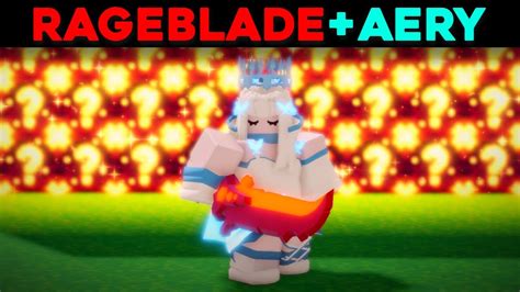 RAGEBLADE + AERY In ROBLOX BEDWARS.. - YouTube