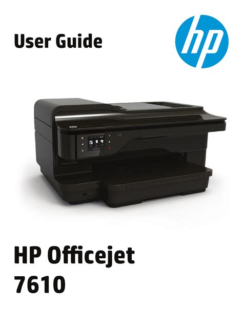 en - HP Officejet 7610