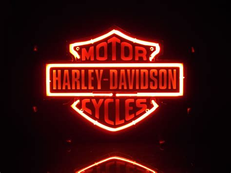 Pin by happyneon on harley davidson neon light sign | Harley davidson, Neon signs, Harley