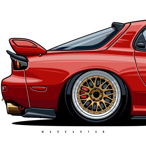 Mazda RX7 on Behance