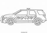 Free Printable Police Car Coloring Pages For Kids sketch template