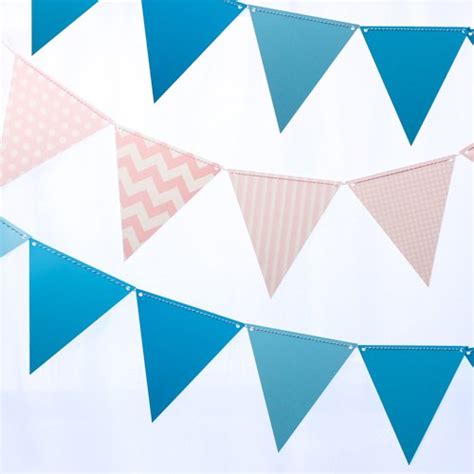 Paper Bunter, Pennant Banner, Paper Flag Banner, Paper Bunting, Bunting Banner