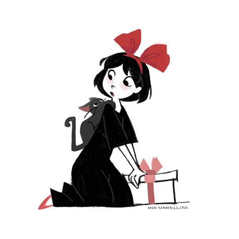 Kiki and Jiji - Studio Ghibli Fan Art (39001073) - Fanpop