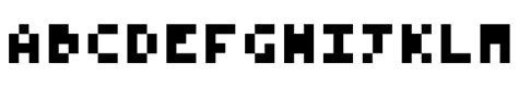 KK Fixed 4x5 free Font - What Font Is