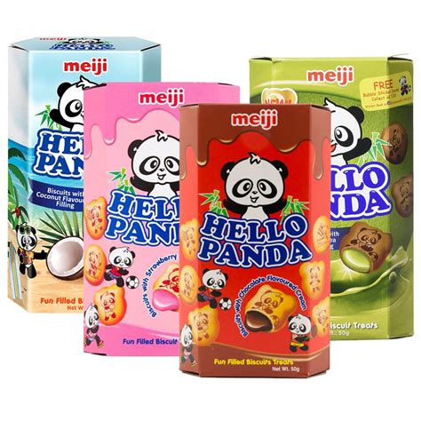 Hello Panda Meiji Japanese Asian Snack Chocolate Sweets | Etsy