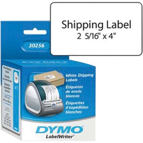 Dymo 30256 Shipping Label, 300 Labels Per Roll. One Roll/Pack from Cole ...