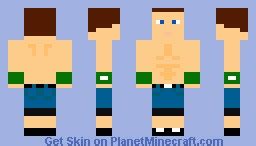 WWE - John Cena Minecraft Skin