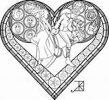 Free Printable Stained Glass Window Coloring Pages  Home sketch template