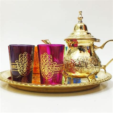 Moroccan Tea Sets Collection | Marrakeche Crafts