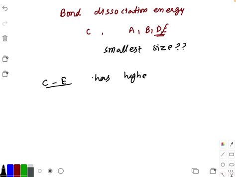 ⏩SOLVED:The table given below lists the bond dissociation energy ...