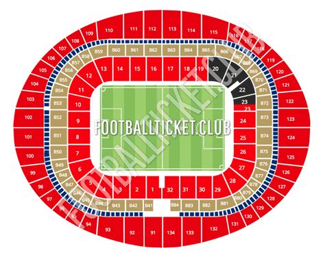 Emirates Stadium Map