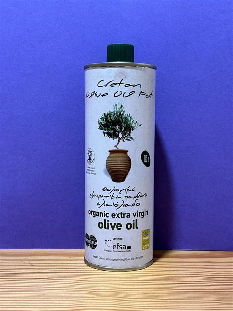 "Cretan olive oil pot" olive oil BIO 500ml - Bakaliko, your delicatessy ...