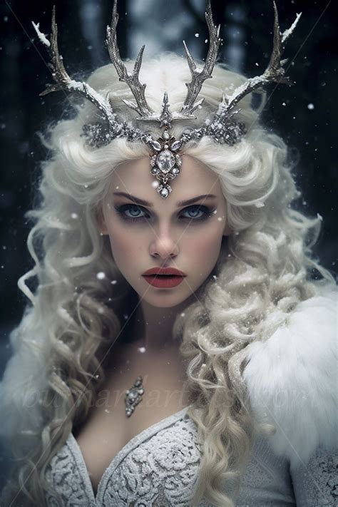 Snow Queen Makeup, Fantasy Crown Queens, Fantasy Queen, Ice Crown ...