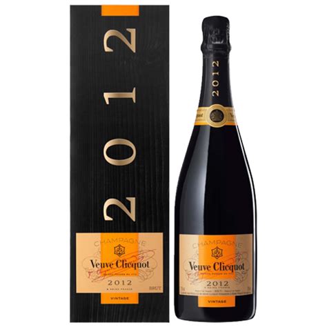 Champagne Veuve Clicquot Vintage Brut 2012 Bouteille 75cl étui Reims