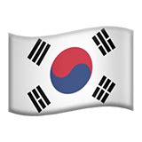 🇰🇷 Bandera de Corea del Sur Emoji — Significado, copiar y pegar ...