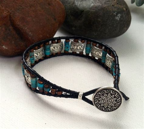 Men's Bracelet Mens Turquoise Bracelet Men's Gifts - Etsy