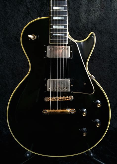 1969 GIBSON LES PAUL CUSTOM BLACK BEAUTY FOR SALE