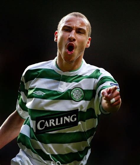 Celtic's greatest player of the modern era, Henrik Larsson. He scored ...