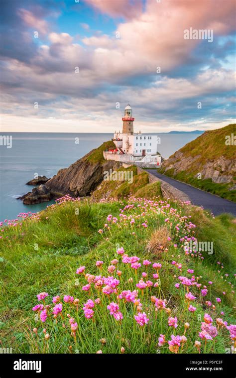 Baily lighthouse, Howth, County Dublin, Ireland, Europe Stock Photo - Alamy