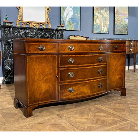 Vintage Baker Serpentine Sideboard, free shipping