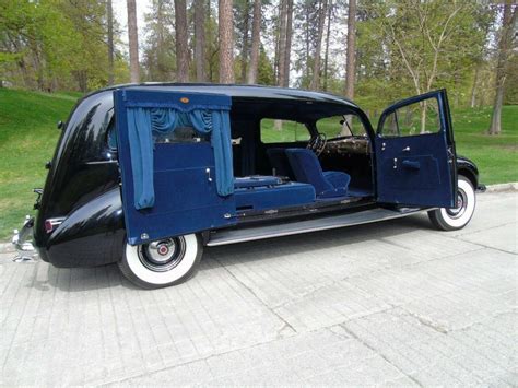 restored 1939 Packard Model 1705 Custom Hearse for sale