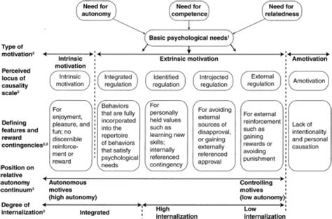 Schematic representation of self-determination theory i | Open-i