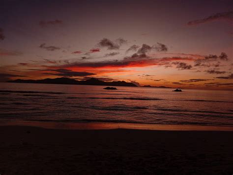 La Digue sunset at Anse Severe beach : r/Beachporn