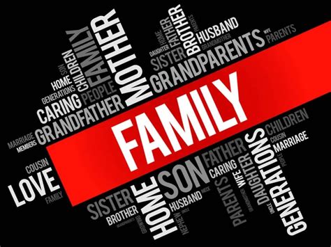 Family. Word collage — Stock Vector © studiom1 #3506773