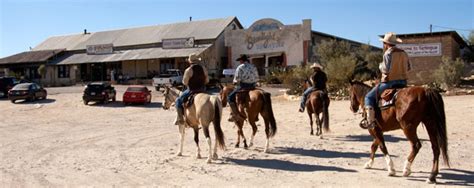 The Ghost Town in Terlingua, Texas, is the home of the Big Bend Holiday Hotel, the Terlingua ...