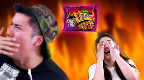 4X Spicy Ramen KPOP CHALLENGE - YouTube